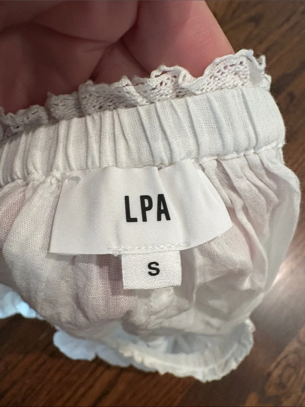LPA Milena Short in Ivory Women’s Size Small NWOT - Picture 6 of 6